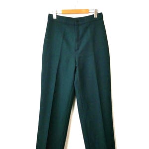 Pantaloni Levi's da donna vintage anni '80, colore verde foresta, W29