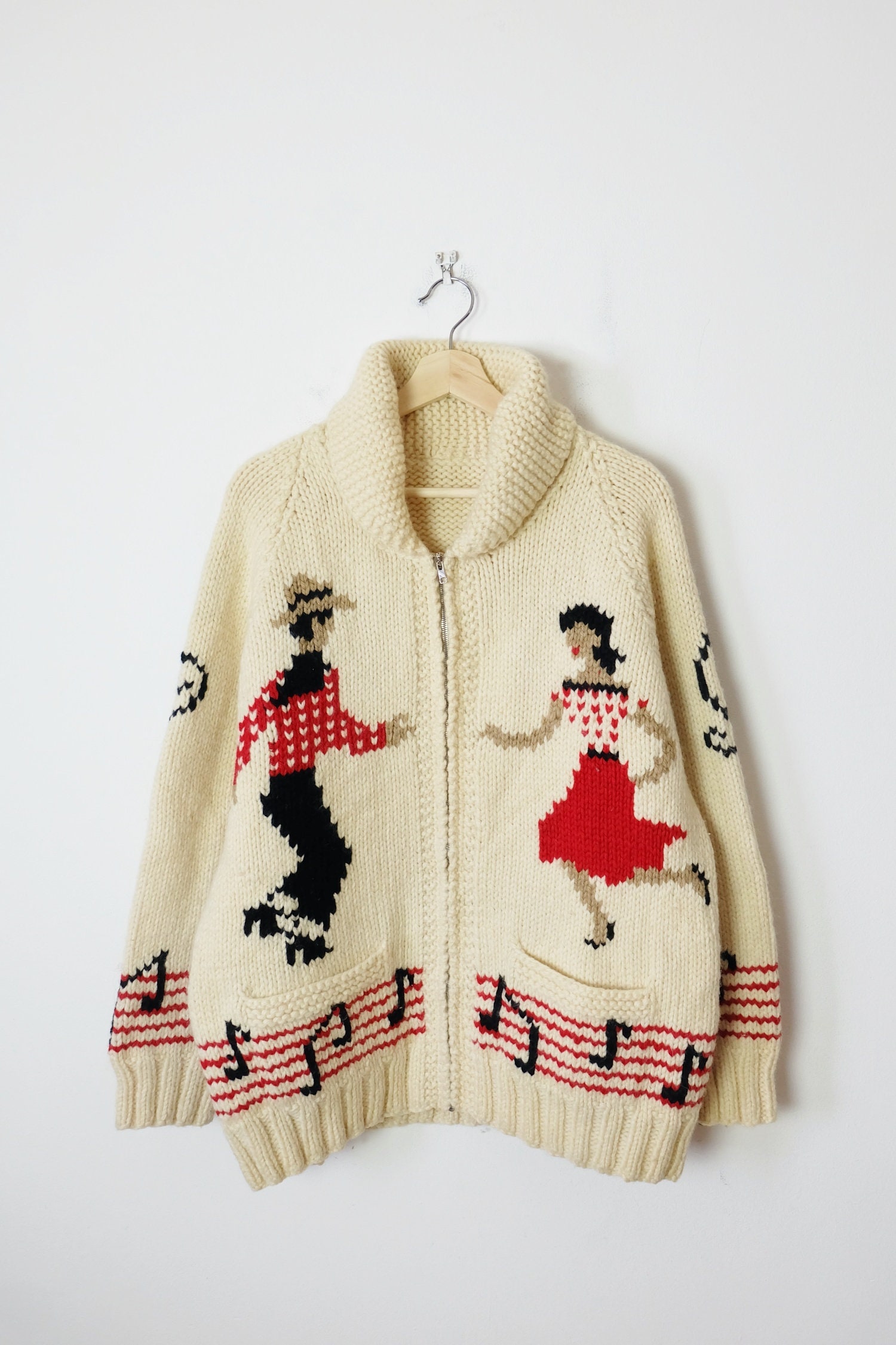 Vintage 60's Mary Maxim Hoedown Dance Square Cowichan