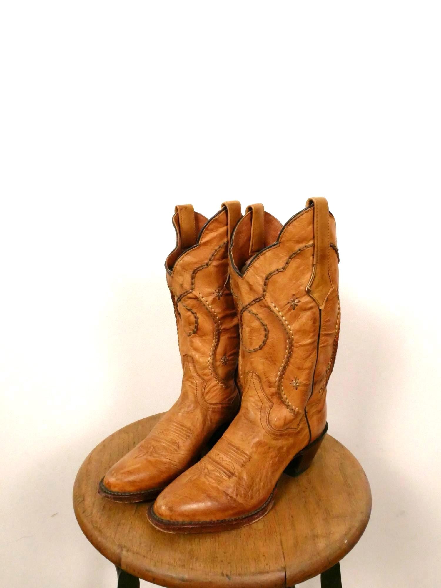 Vintage Dan Post Boots - Etsy