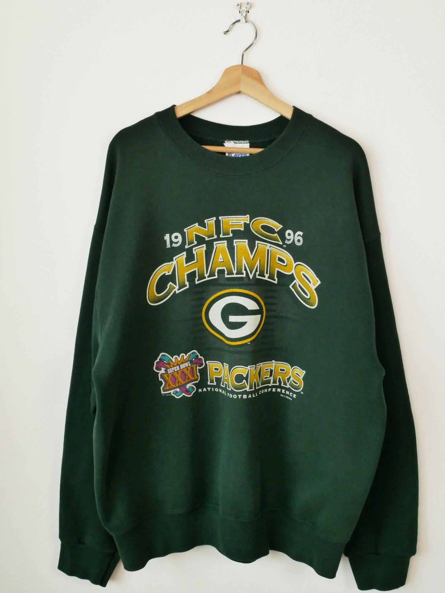 ヴィンテージ プロプレイヤー メンズ グリーンベイ パッカーズ 1996