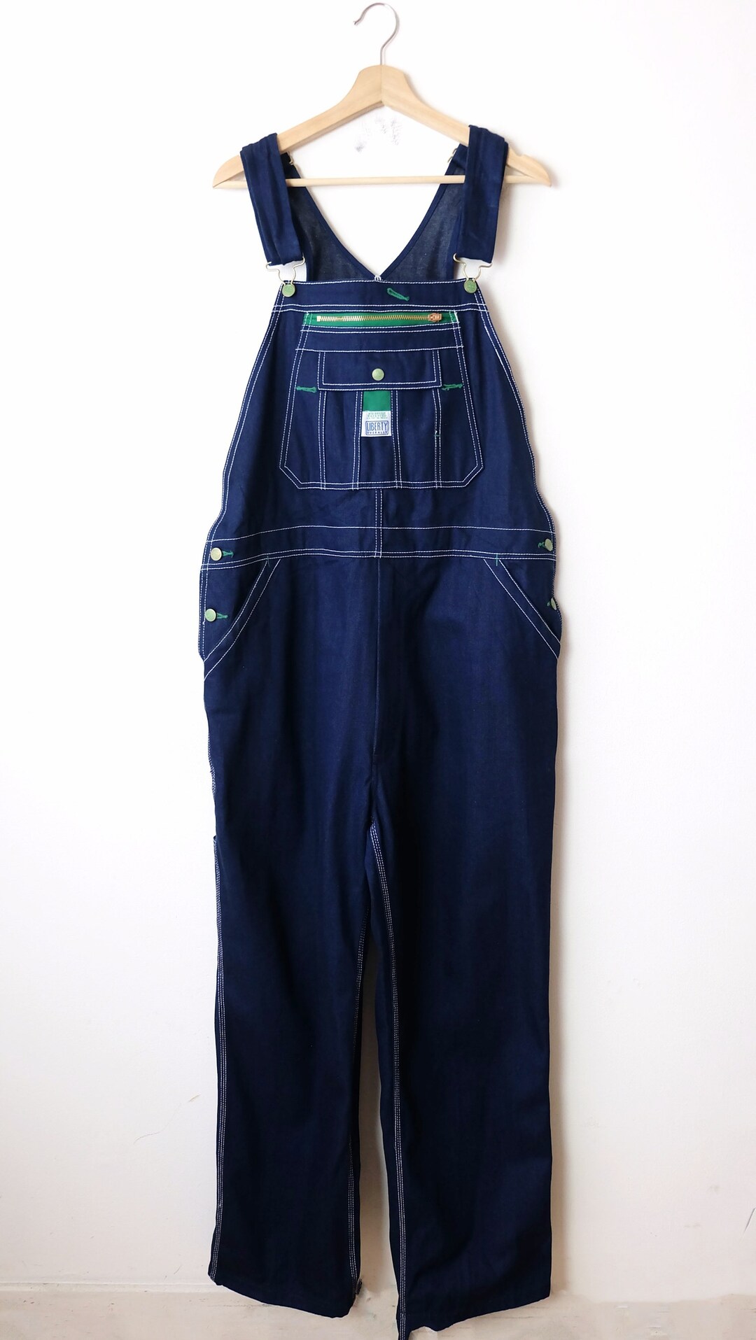 LIBERTY OVERALLS オーバーオール　つなぎ　　　W44 L30 LIBERTY OVERALLS オーバーオール つなぎ W44 L30 - メルカリ