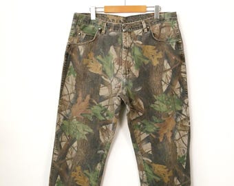 Vintage Wrangler Realtree Hunting Jeans/Baggy Jeans/W24