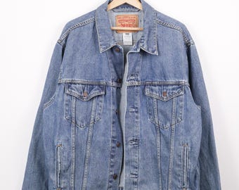 90s Levi's Japan Big E Denim Jacket Lot 71557 Mens Size 38 - Etsy