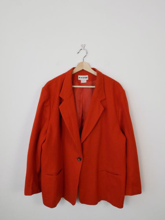 90s vintage Tailored Jacket Black Purple