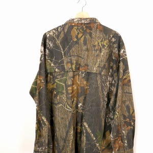 Vintage FieldStaff Men’s Camo Hunting Shirt by Mossy Oak image 6