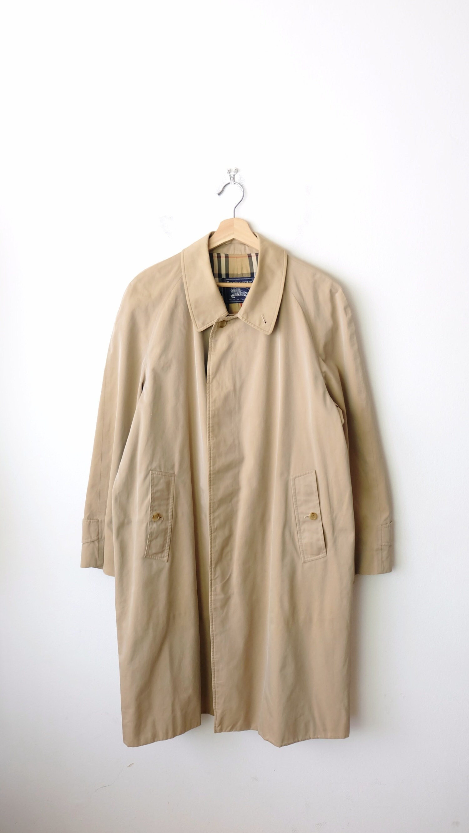 Burberry Coat - Etsy Canada