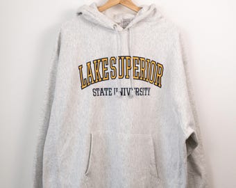 Champion Reverse Weave Lake Superior State University Hoodie