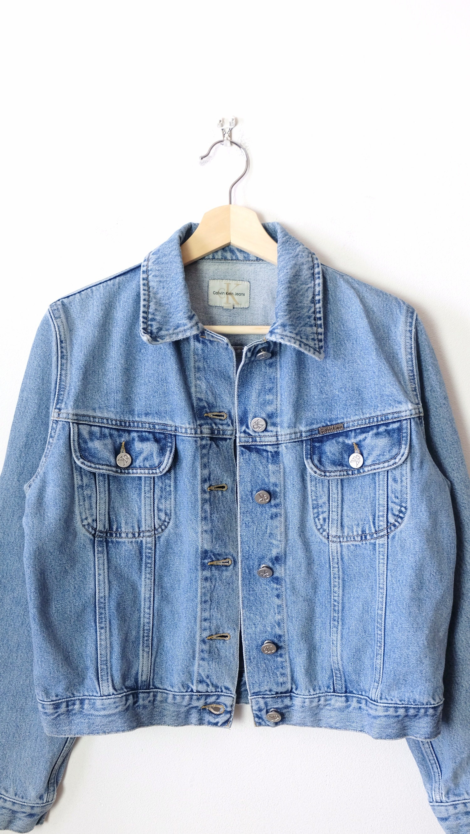 Women's Calvin Jean Jacket/denim Jacket -