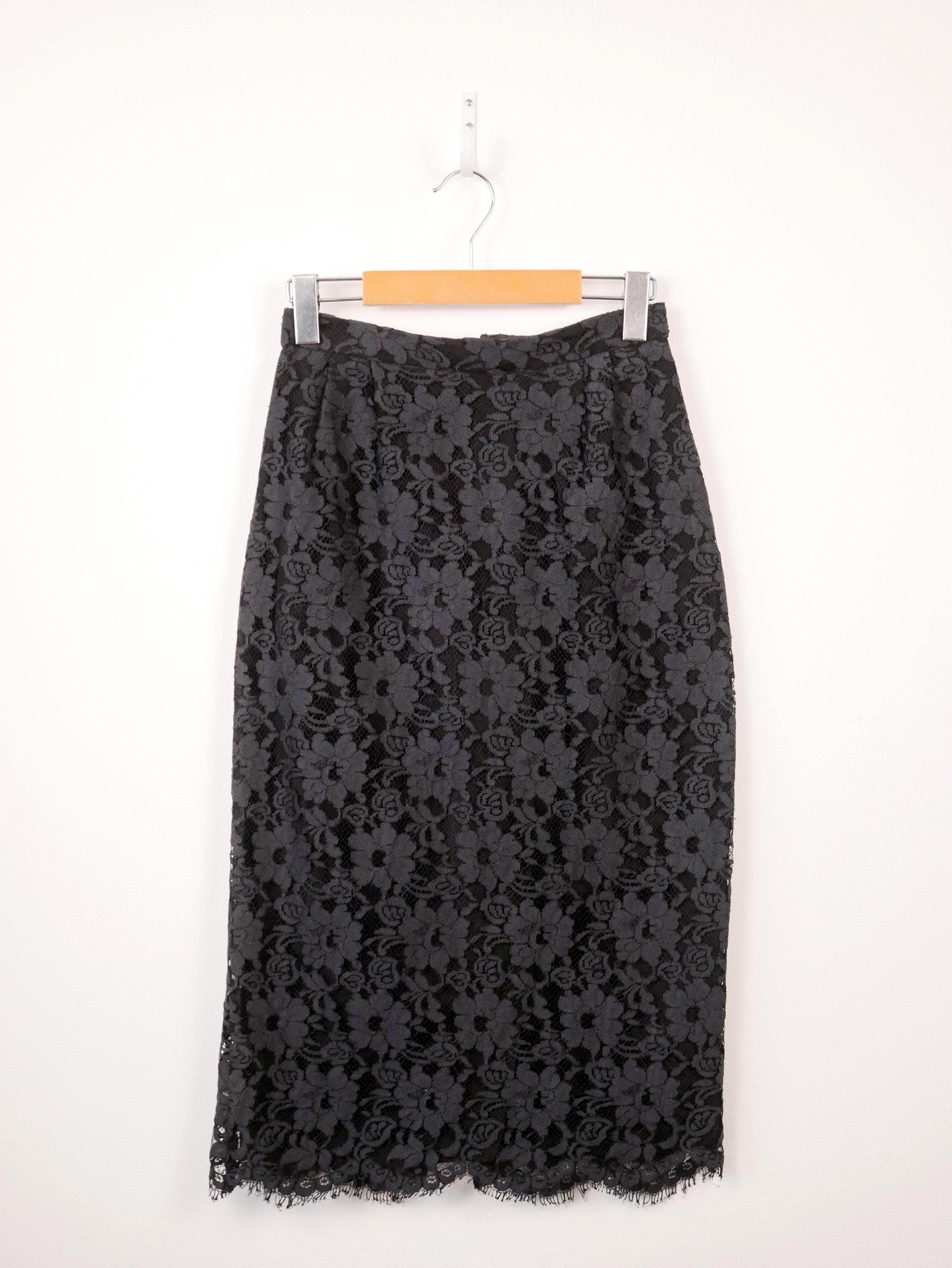 Jupe Crayon Noire Dorothy Perkins – Taille 12 – Genou – Femme (Très Bon état)
