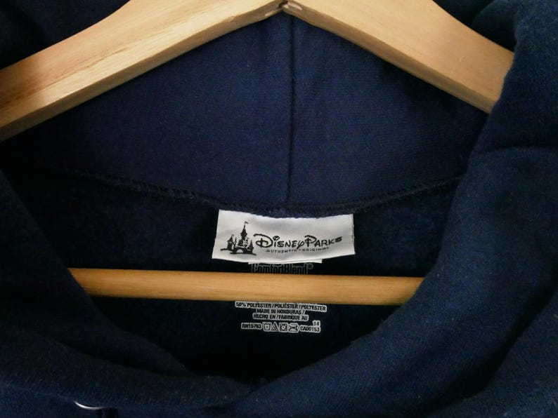 Disney Parks Navy Mickey Mouse Walt Disney World Hoodie-Y2K image 4