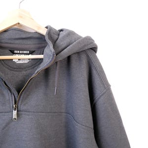 Carhartt Men's Charcoal Gray Rain Defender Hoodie image 3