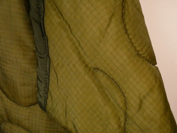 Vintage US Military M65 Jacket Lining/Army Quilte… - image 7
