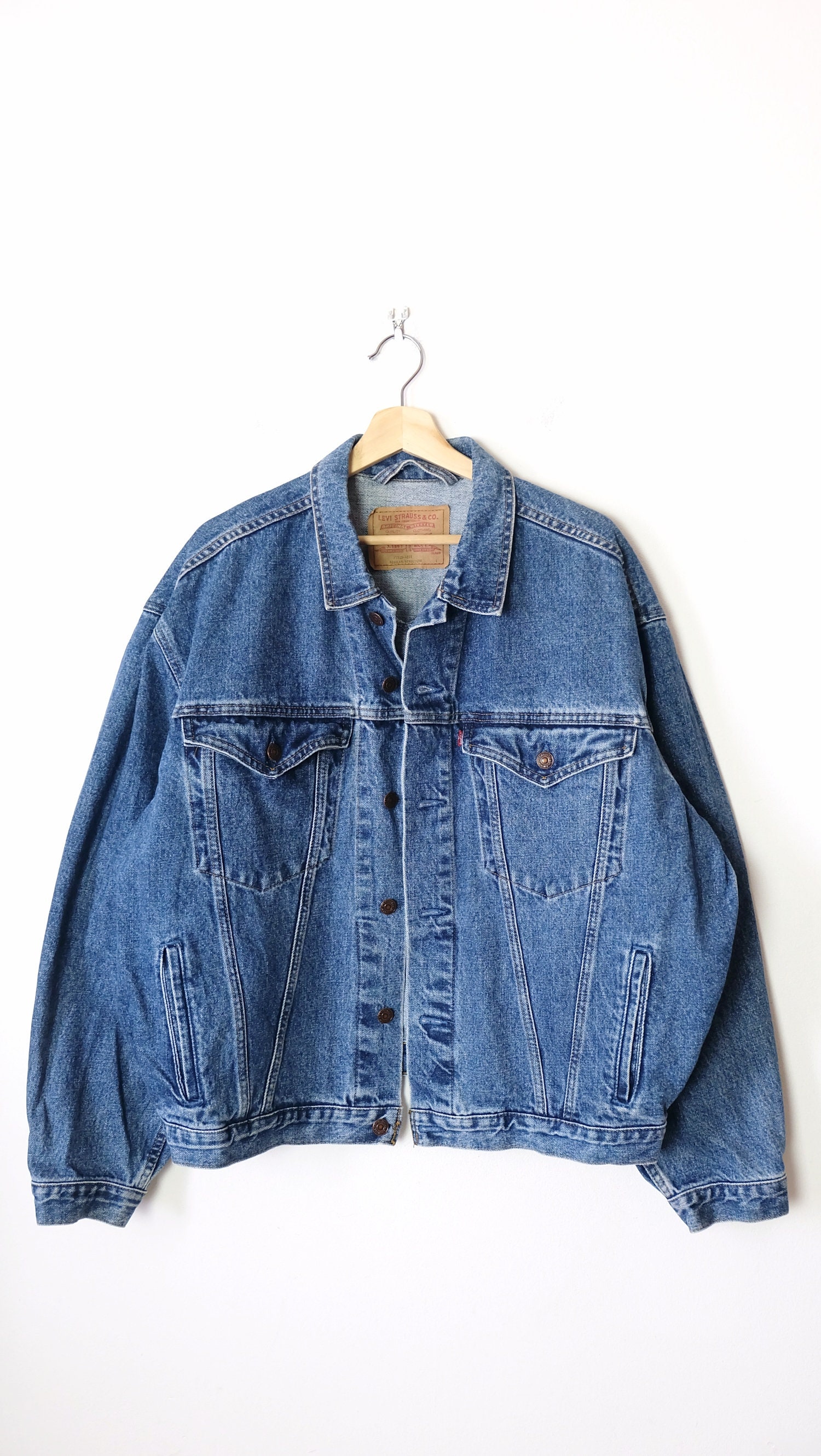【Levi's】75525-0412 DENIM JACKET Vintage Levi's 75525-0412 denim jacket, made in Canada, men's size M