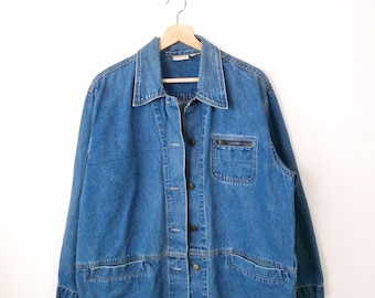 Women's Denim Barn Chore Coat/Jean Jacket from 90s