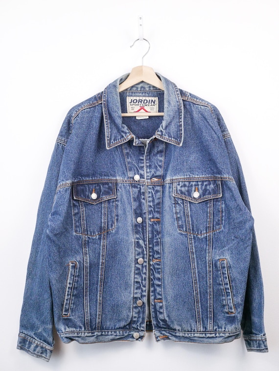 Vintage Men's Denim Jacket – Jordin Sportswear Blue Jean Trucker