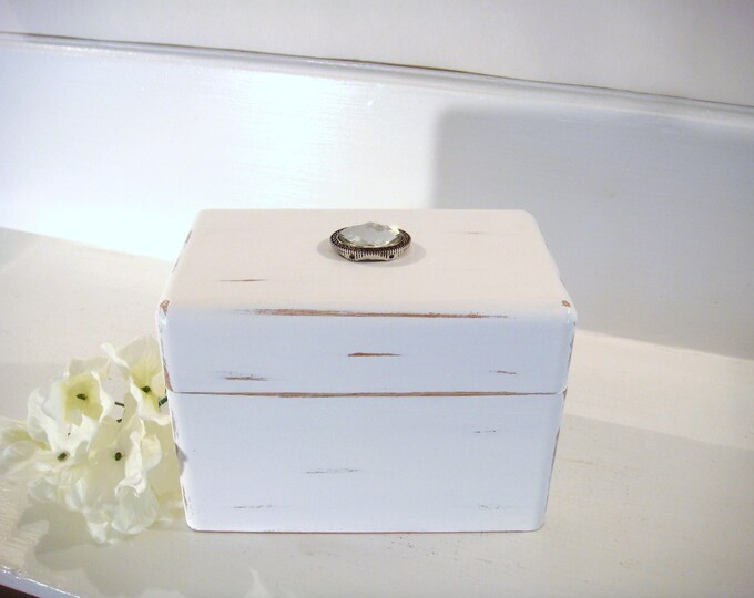 Recipe Box, Recipe Holder, Recipe Organizer, Kitchen Decor, Shabby Chic