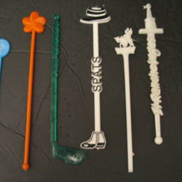 Tiki Swizzle Sticks Etsy