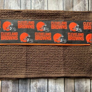 Cleveland Browns bar or kitchen towel image 3