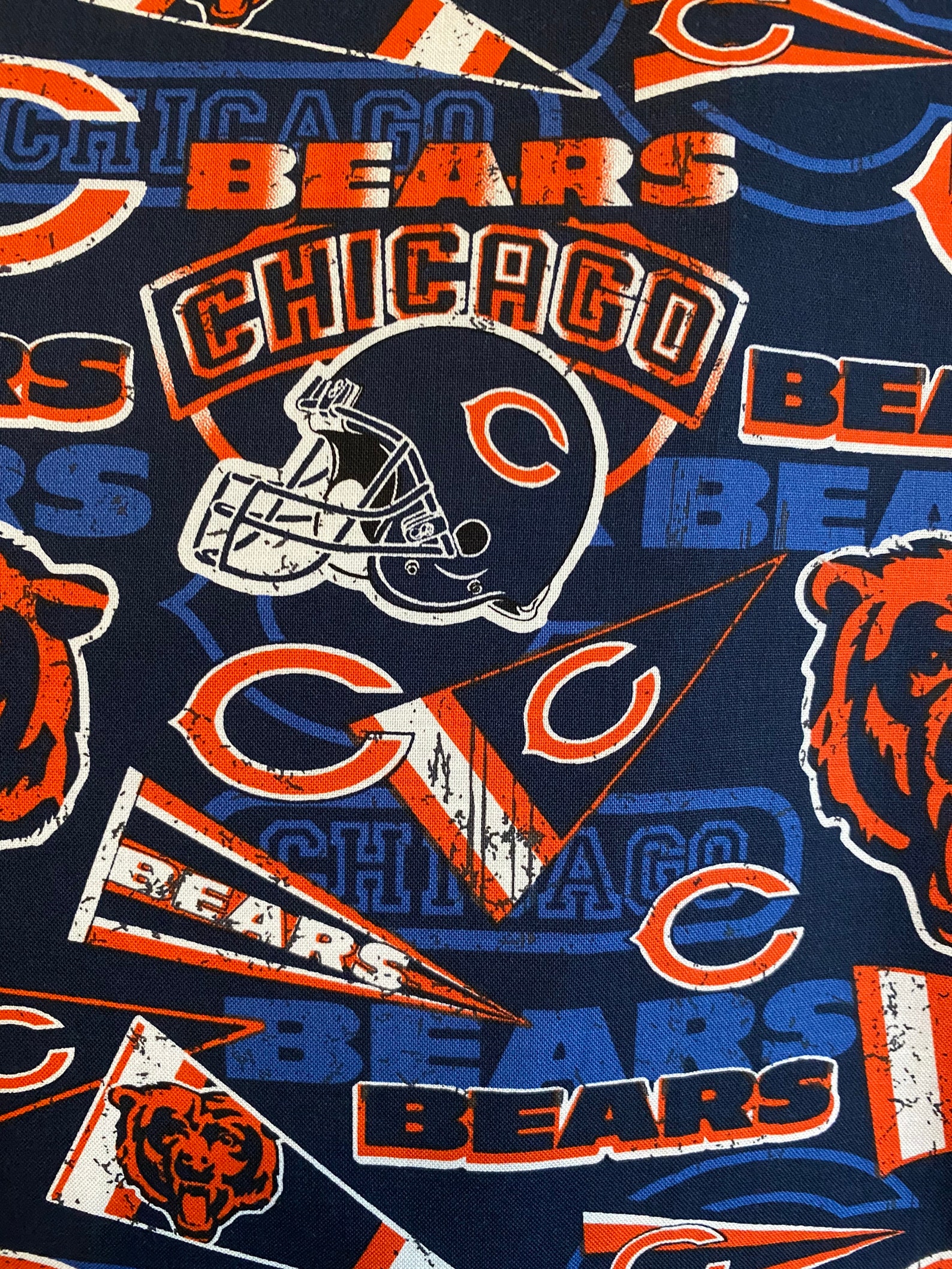 Chicago Bears Pillow Case Etsy