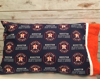 Houston Astros or Texas Rangers pillowcase