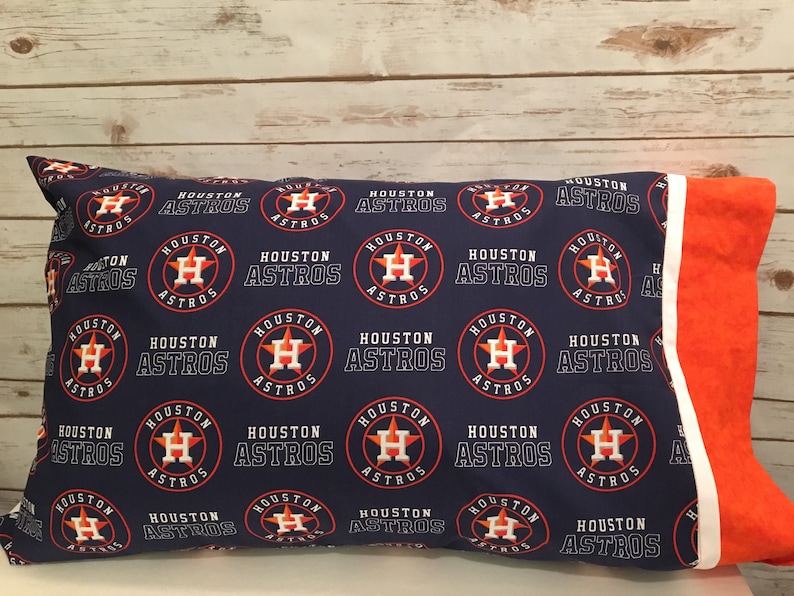 Houston Astros or Texas Rangers pillowcase Astros