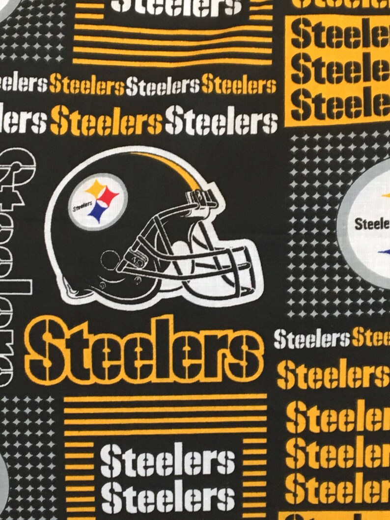 thumbnail image 2 of Sports Coverage Pittsburgh Steelers Standard Knit Microfiber Pillowcase – White 2 of 4