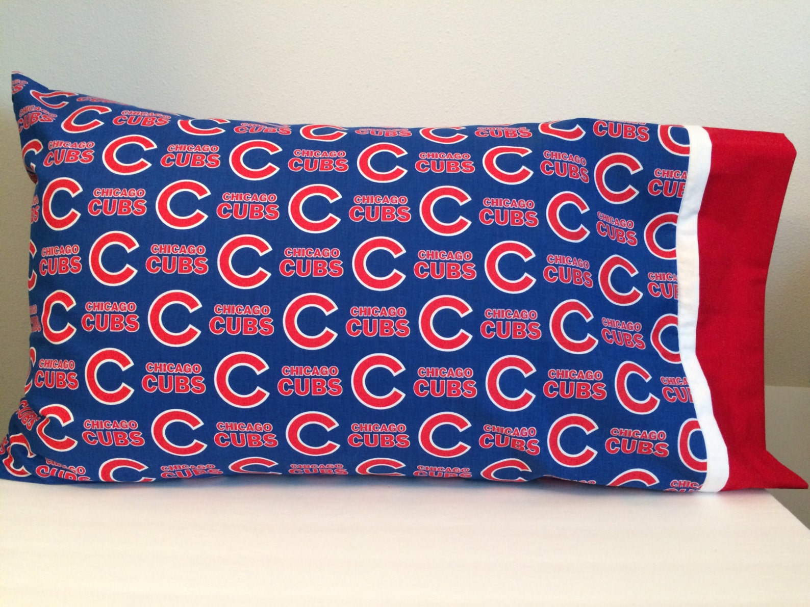 Chicago Cubs Pillow Case Etsy