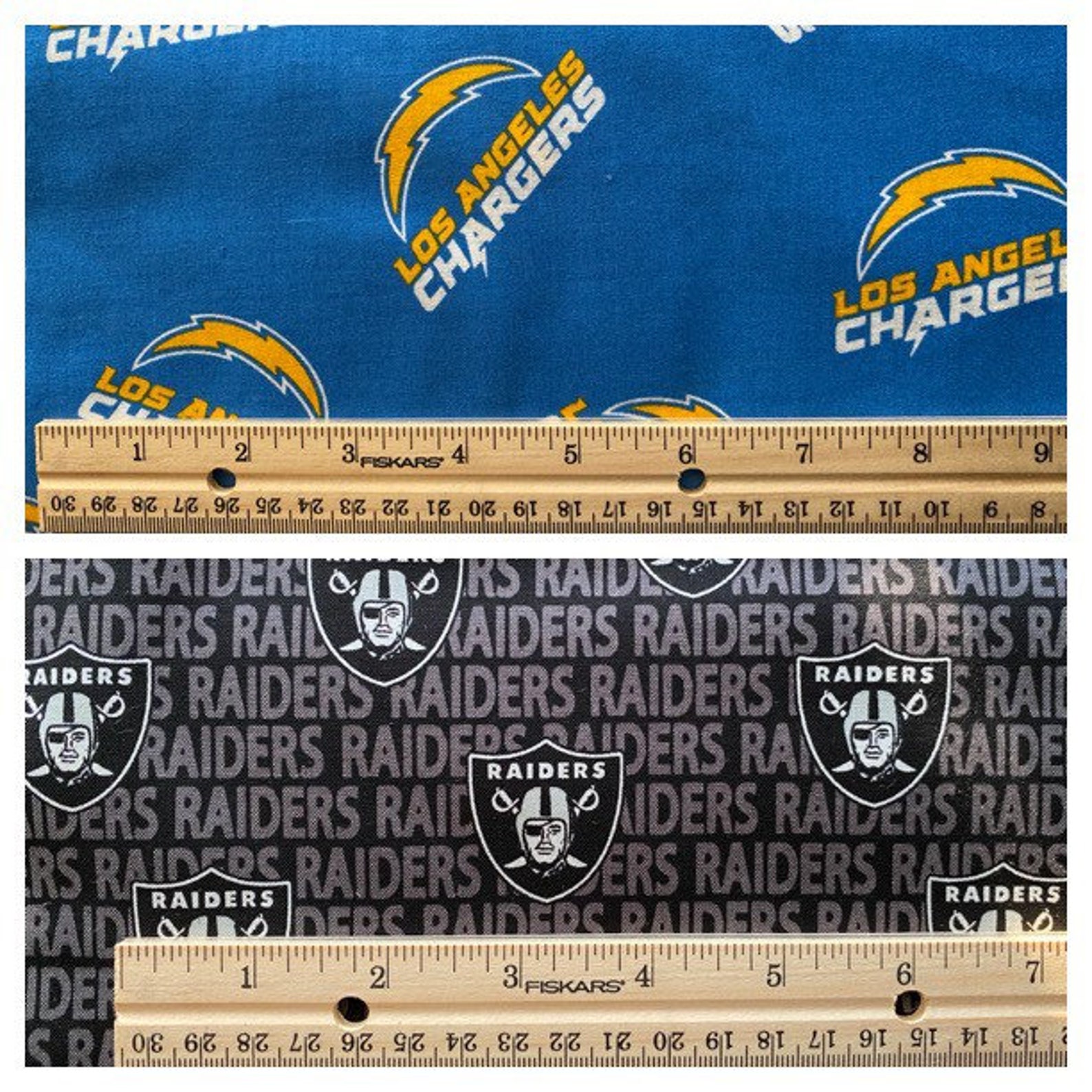 NFL fabric by the yard Etsy