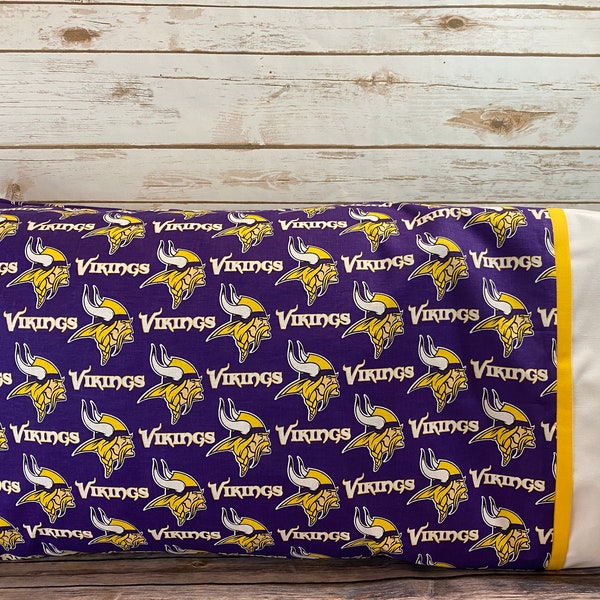 Minnesota Vikings pillow case