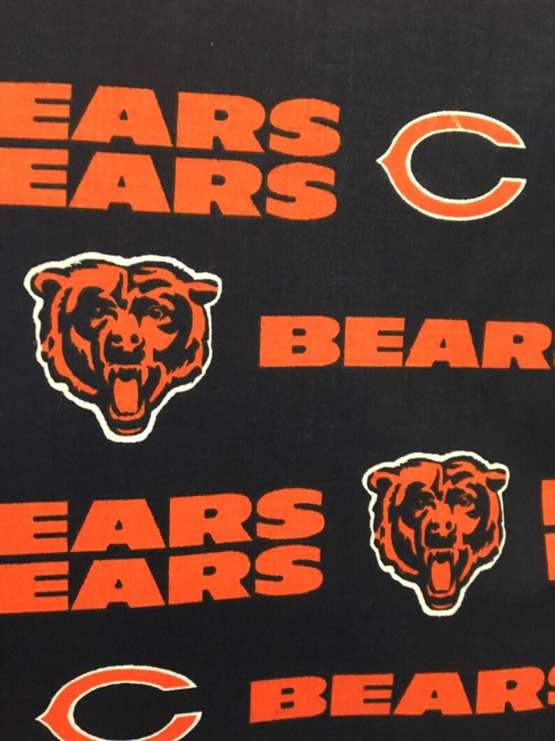 Chicago Bears Pillow Case Etsy