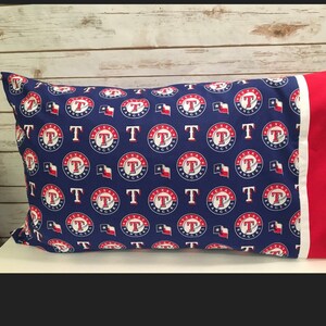 Houston Astros or Texas Rangers pillowcase Rangers