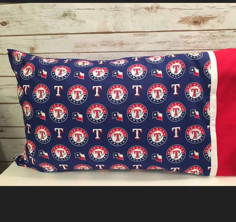 Houston Astros or Texas Rangers pillowcase Rangers