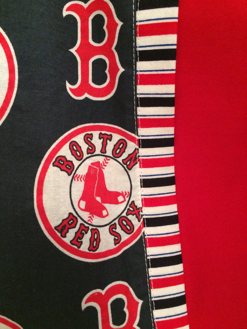 Boston Red Sox pillow case Etsy