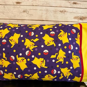 Pikachu pillowcase