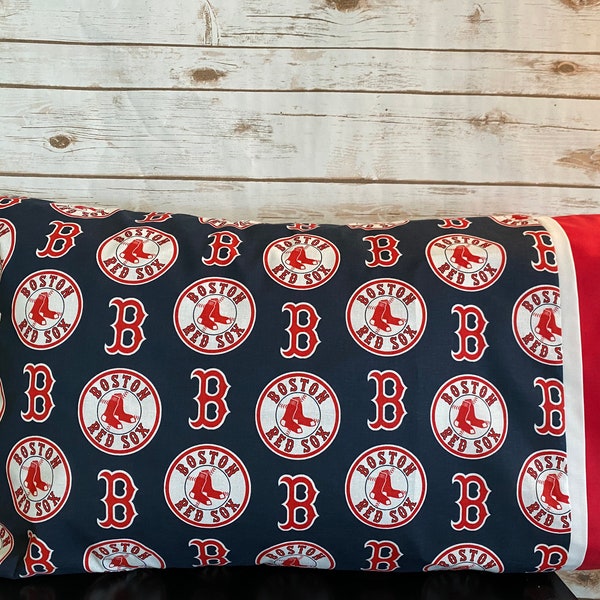 Boston Red Sox pillow case