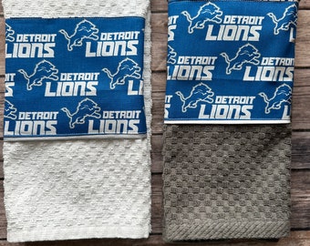 Detroit Lions bar or kitchen towels