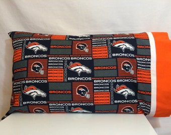 New Twin Sides Pillow Case Denver Broncos Football With Ur Name And Numbers