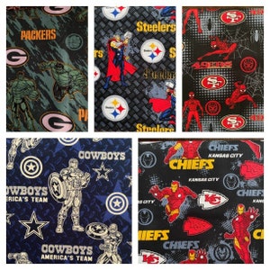 NFL Marvels fabrics