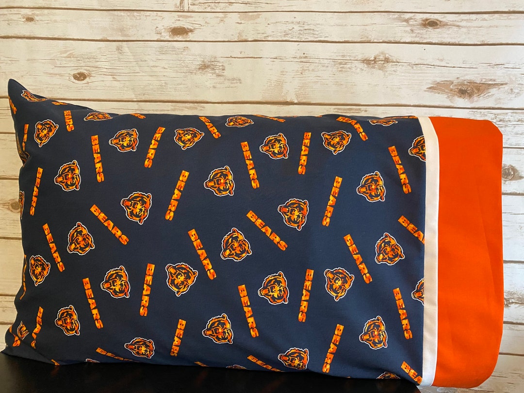 Chicago Bears Pillow Case Etsy