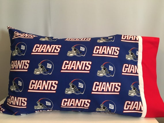 New York Giants Pillowcase Etsy