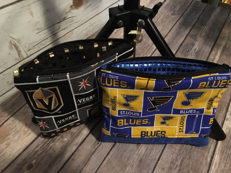 Sports Fan Cosmetic or Accessory Bags Etsy