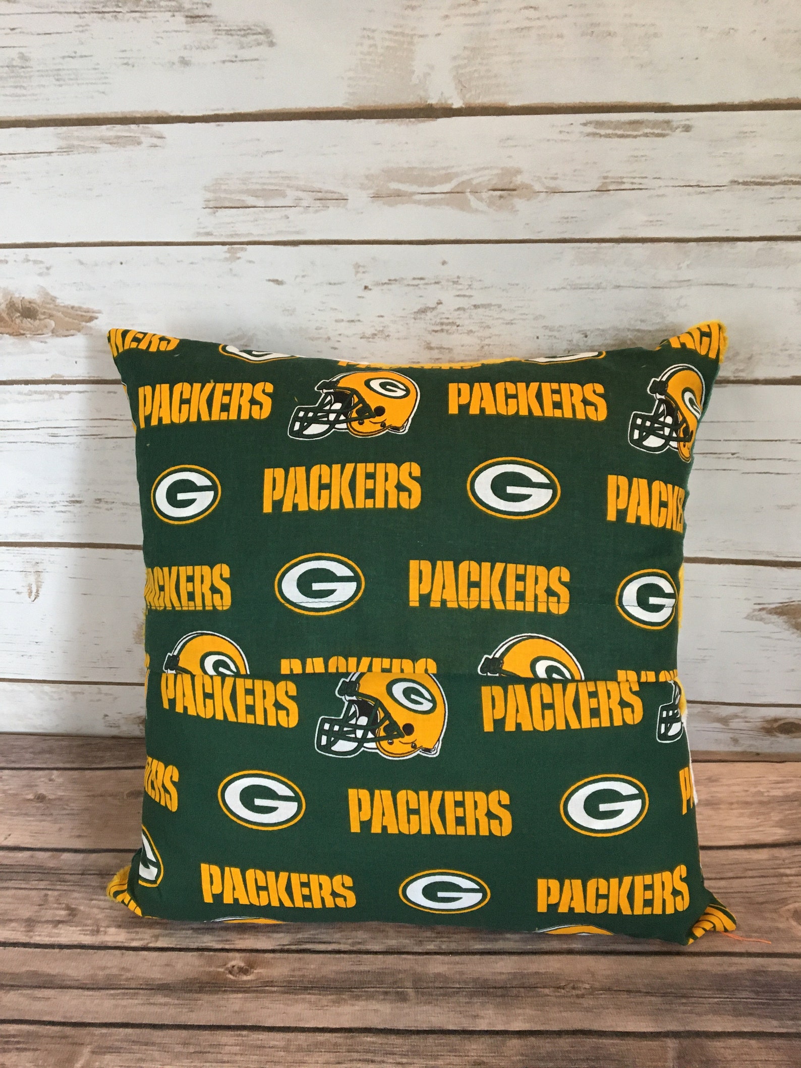 NFL Green Bay Packers Throw Pillow or Cover Etsy