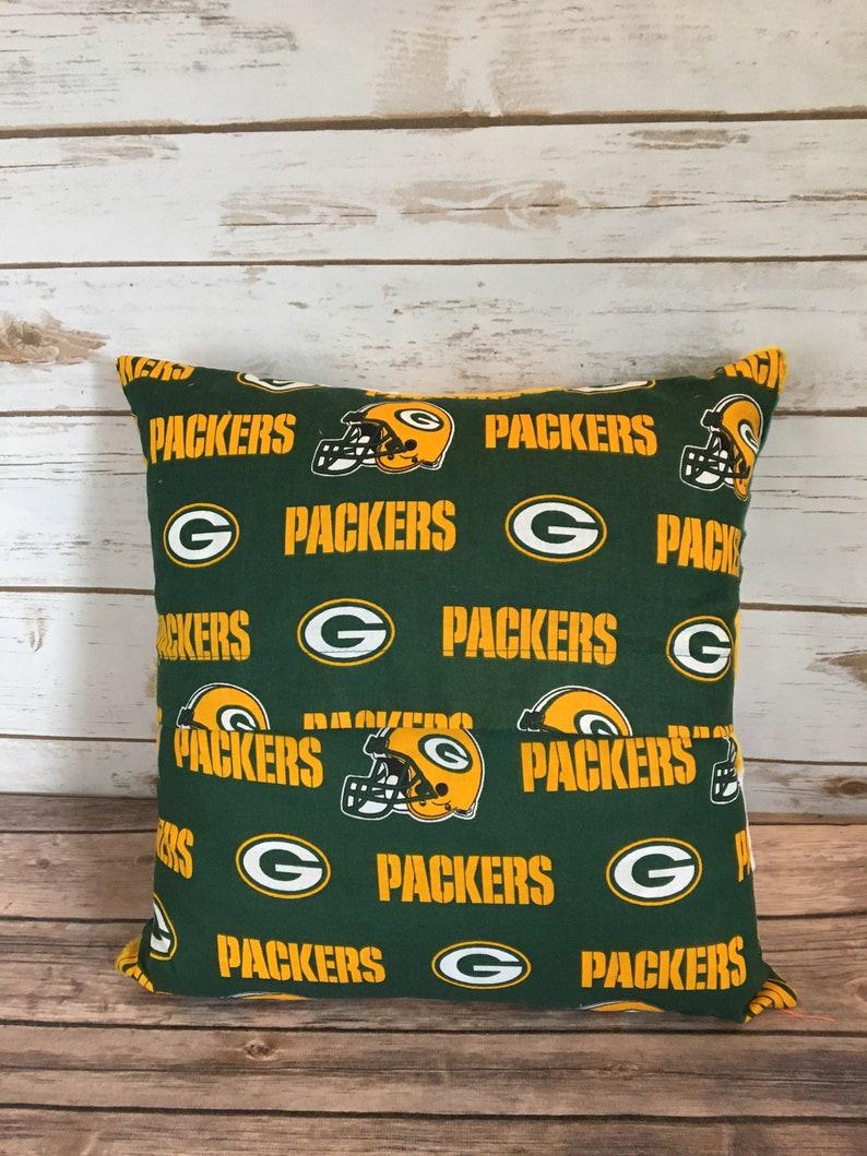NFL Green Bay Packers Throw Pillow or Cover Etsy