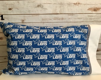 Detroit Lions pillow case