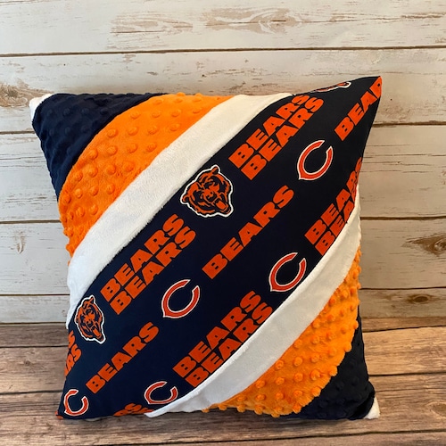 NFL CHICAGO BEARS Complete Football Throw Pillow Sports Fan Etsy