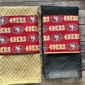 San Francisco 49ers bar or kitchen towel set
