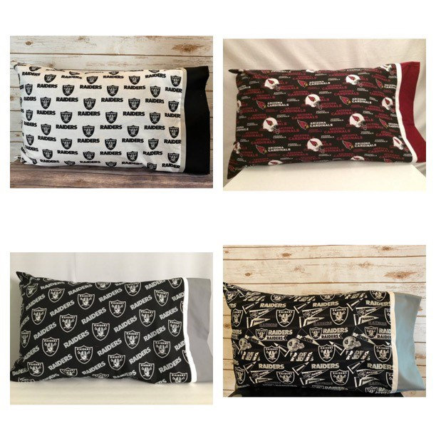 Las Vegas Raiders Or Arizona Cardinals Pillowcase