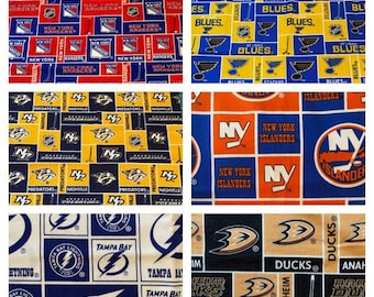 NHL FABRIC REMNANTS