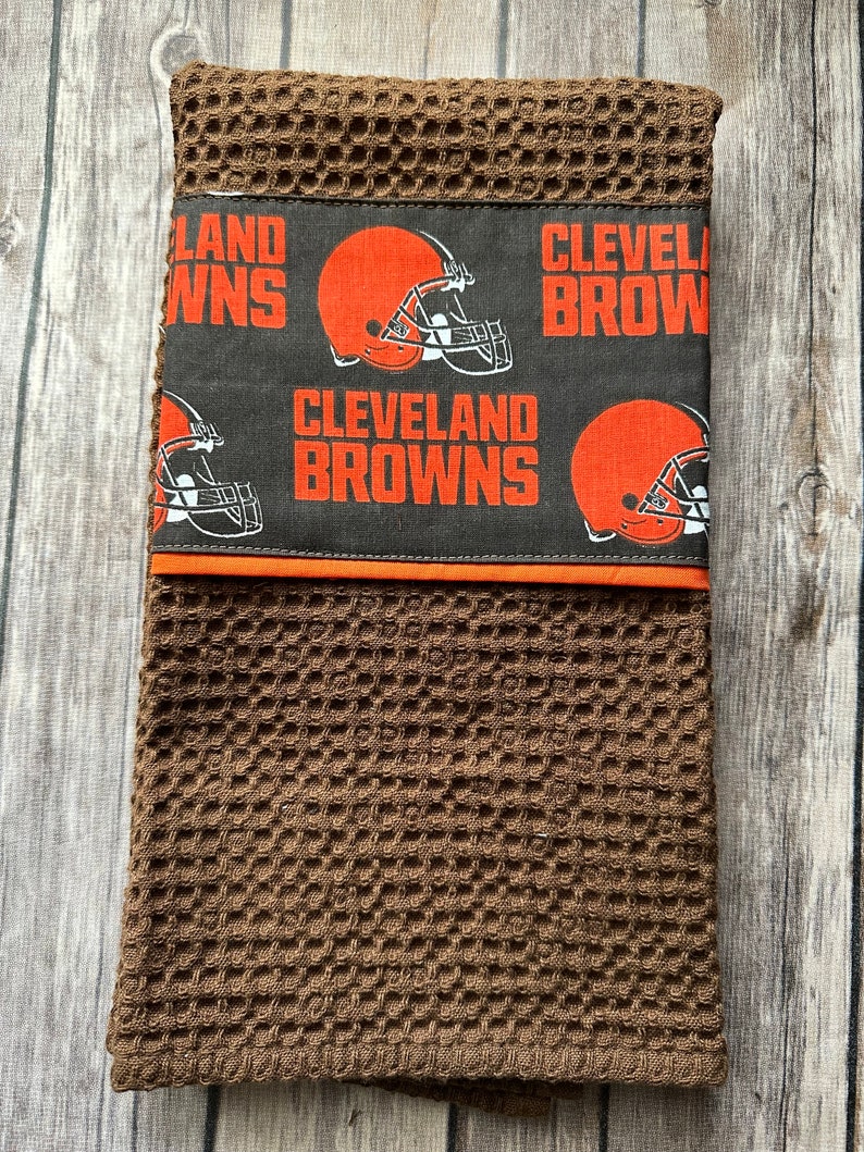 Cleveland Browns bar or kitchen towel image 2
