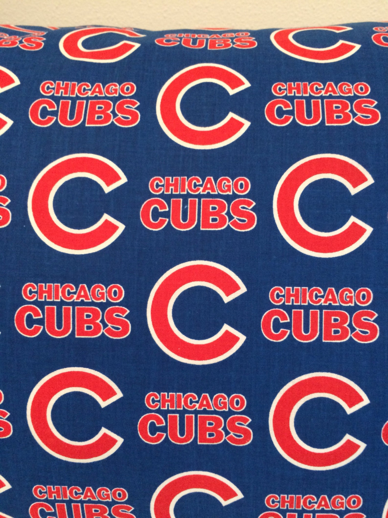 Chicago Cubs Pillow Case Etsy